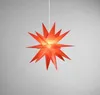 LED étoile plastique rouge Ø 35 cm 1 LED blanc chaud, Voir les images du produit 8