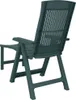 vidaXL Sonnenliege Kunststoff Grün, Vertikal 60 x 114 x 110 Produktbild-Vorschau 5