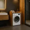 INNOVAHOME Waschmaschinenschrank Wotan Eiche Überbauschrank Produktbild-Vorschau 9