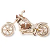 modèle 3D en bois - Moto Cruiser 22 cm. Voir les images du produit 4