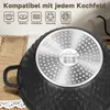 HOMELUX Topfset Induktion 8-teilig, 20/24/28/32cm Kochtopf Produktbild-Vorschau 7