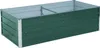 Metall Blumenbeet Hochbeet 160x80x45 cm Grün Pflanzbeet Produktbild-Vorschau 1