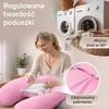 Poduszka ELONEO dla osób śpiących na boku z poszewką, Podgląd zdjęcia produktu 5