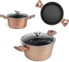 Garnek Granitowy 24Cm Berlinger Haus Oro Rosa Bh-1515 Anteprima dell’immagine prodotto 5