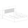 Schlafzimmer Doppelbett ohne Lattenrost, Liegefläche 160 x Produktbild-Vorschau 3