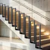 Izrielar 100 cm rampe d'escalier en U noire main courante Voir les images du produit 4