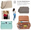 Handtasche Damen Leder mittel klein Lederhandtasche Produktbild-Vorschau 5