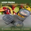 Set di 6 contenitori per alimenti Viwares con coperchio Anteprima dell’immagine prodotto 6