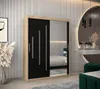 Kleiderschrank mit Spiegel ROZALIE – Breite 150 cm, Eiche Produktbild-Vorschau 1