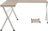 An L-shaped desk with a separate PC stand, shown against a white background. Voir les images du produit