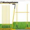Bettizia 6x Slalomstangen Fussball 1,8 m sprunghafte Produktbild-Vorschau 3