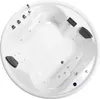 Basera BASIC Indoor Podest-Whirlpool Badewanne XXL Gomera Produktbild-Vorschau 2