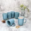 Ritzenhoff 6x Jasper Kaffeebecher 250ml H10,4cm Graublau Produktbild-Vorschau 3