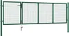 Cancello da giardino in acciaio 350 x 100 cm verde Anteprima dell’immagine prodotto 1