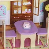 Rijoka drevený domček pre bábiky Villa XXL - vrátane sady Náhľad obrázku produktu 8
