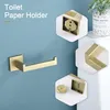 Goldener Toilettenpapierhalter, Toilettenpapierhalter für Produktbild-Vorschau 4