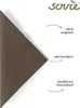 MANK Serviette in Braun aus Tissue 3-lagig, 33 x 33 cm, 100 Produktbild-Vorschau 3