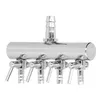 Valvola manifold per acquari, a 4 vie in acciaio inox, per Anteprima dell’immagine prodotto 9