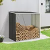 Dřevník Enno 300554, velký přístřešek na palivové dříví, Náhled obrázku produktu 5