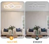 ZMH Plafonnier LED Salon - 20W Design Moderne Lampe de Voir les images du produit 5
