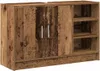 vidaXL Badezimmerschrank Altholz 90 x 29 x 55 cm Produktbild-Vorschau 1