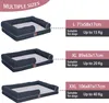 A visual guide showing different sizes of dog beds with corresponding weight limits. Anteprima dell’immagine prodotto