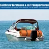 COSTWAY 355x183cm Wasserhängematte, Schwimmende Wassermatte Produktbild-Vorschau 5