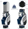 Golfový bag COSTWAY s pláštěnkou, golfový cestovní bag se Náhled obrázku produktu 5