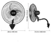 VEVOR 59W Industriële Wandventilator, 51 cm, 6,5 m/s. Productafbeelding-voorbeeld 8