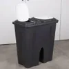 Excellent Houseware Pattumiera a 2 scomparti, plastica, Anteprima dell’immagine prodotto 8