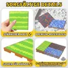 6er Set Magnetische Grundplatten für Magnetbausteine Produktbild-Vorschau 3