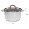 Zestaw Garnków 12 Elementów Kinghoff Kh-1765 Podgląd zdjęcia produktu 11