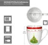 Sogno di Natale 12pcs colazione set porcellana 6 pers. Anteprima dell’immagine prodotto 5