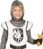 Guirca Costume da cavaliere medievale per ragazzi 7-9 anni Anteprima dell’immagine prodotto 2