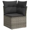 Eleganten-Stil 5-tlg. Garten-Lounge-Set mit Kissen Produktbild-Vorschau 5