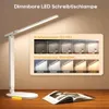 Dimmbare LED-Schreibtischlampe,Doppelarm-Schreib-tischlampe Produktbild-Vorschau 3
