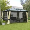Outsunny padiglione padiglione da giardino tenda per feste Anteprima dell’immagine prodotto 10