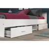 ZODIAC Lit adulte 160 x 200 - blanc - 2 tiroirs - 165,8 x Voir les images du produit 5
