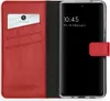 Selencia Echtleder Klapphülle Samsung Galaxy S20 FE - Rot Produktbild-Vorschau 1