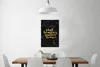 MuchoWow® Poster Zitat - Leben - Gold - Marmor 40x60 cm - Produktbild-Vorschau 2