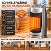 Heizlüfter Heizgerät Tischheizung Elektro Heizung Produktbild-Vorschau 2