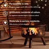 VonHaus Braciere da Giardino in Acciaio Effetto Bronzo con Anteprima dell’immagine prodotto 2