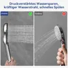 Auralum 127 mm großer wassersparender Duschkopf mit 4 Produktbild-Vorschau 4