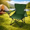 Anglersessel Campingstuhl mit Getränkehalter und Tasche Produktbild-Vorschau 1