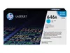 HP 646A Cyan Original LaserJet Toner Cartridge Produktbild-Vorschau 1