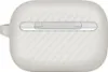 A white AirPods Pro 2. Gen. case with a textured pattern. Podgląd zdjęcia produktu