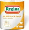 A roll of Regina Super Clean kitchen paper with branding and product information. Produktbild-Vorschau