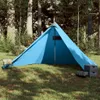 vidaXL Tipi-Familienzelt 7 Personen Blau Wasserdicht Produktbild-Vorschau 2