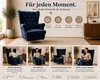 Ohrensessel Velours – Komfortabler Fernsehsessel – Produktbild-Vorschau 6