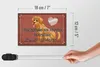 Holzschild Spruch 18x12cm Hundeküsse Kummer und Sorgen Produktbild-Vorschau 5
